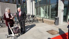 Tidligere regionsrådsformand Vibeke Storm Rasmussen Rasmussen og nuværende regionsrådsformand Lars Gaardhøj (S)