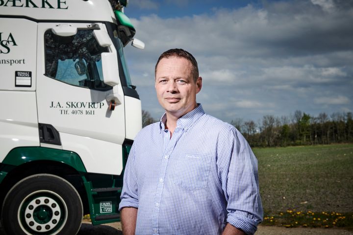 John Agervig Skovrup, formand for International Transport Danmark.