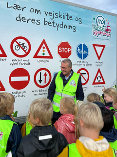 Klaus Hansen, udvalgsformand for Land og By, Teknik og Miljø i Ringsted Kommune, deltog også i dagens aktiviteter.