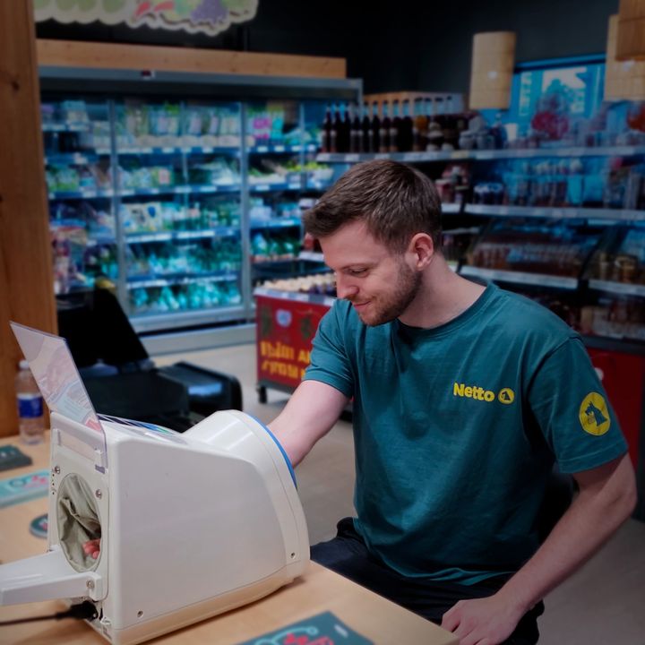 Blodtryksmåling i Netto