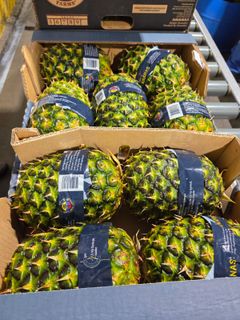 Ananas i kasse