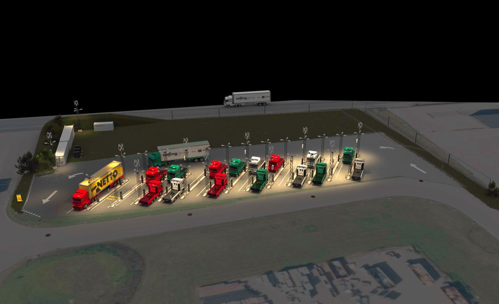 Salling group køge perspektiv nat