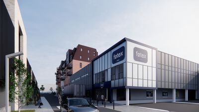 Foreløbig visualisering af føtex i nye rammer.