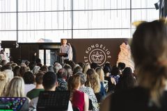 Billede fra et tidligere grundlovsdagsarrangement i Skuespilhuset.