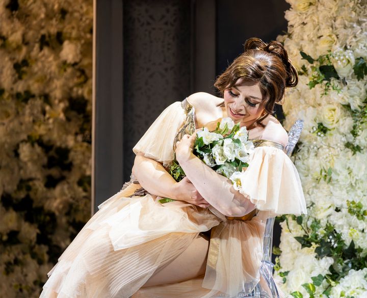 Frederikke Kampmann i La Traviata. Foto: Anders Bach