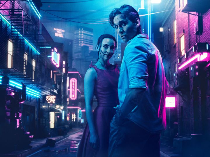 Linda Arunee Drenck og Mikkel Hoé i West Side Story