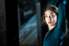 Principal dancer Astrid Elbo as "Lady Macbeth"