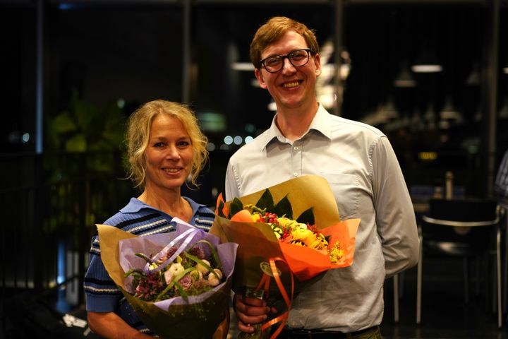 Ida Speyer Grøn og Henning von Schulman. Foto: Kenneth McFarlan