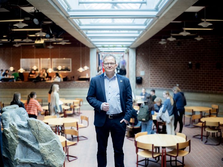 Formand for Landdistrikternes Fællesråd, Steffen Damsgaard.
