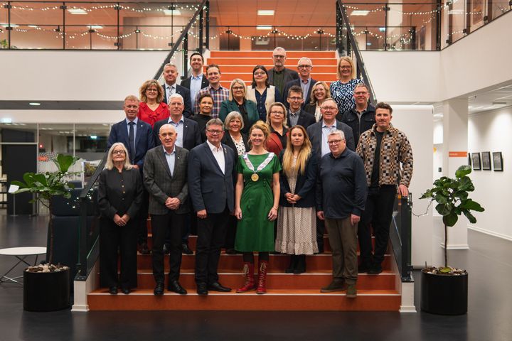 Varde Kommunes byråd fra 1. januar 2026. Foto: Varde Kommune