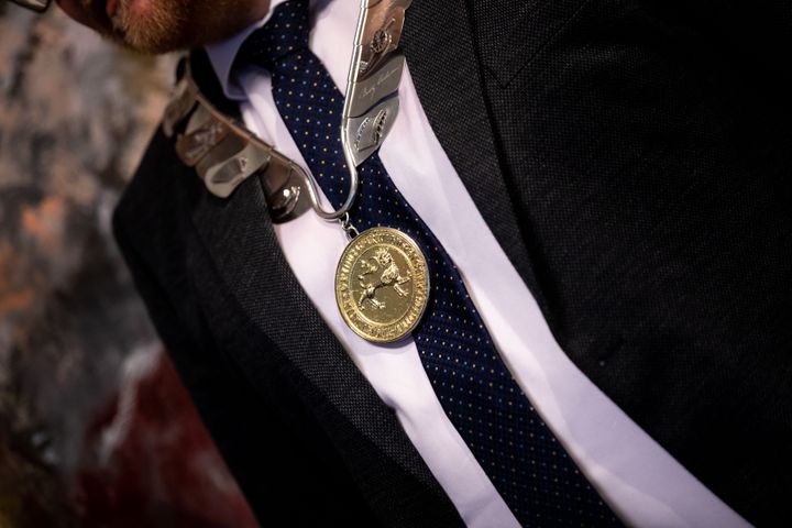 Borgmesterkæden i Varde Kommune.