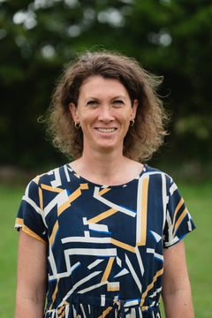 Lise Søndergård Thomsen skal drive det nye formidlingsprojekt i Barnets Blå Hus Vejle. Foto: Jakob Lekach Jørgensen