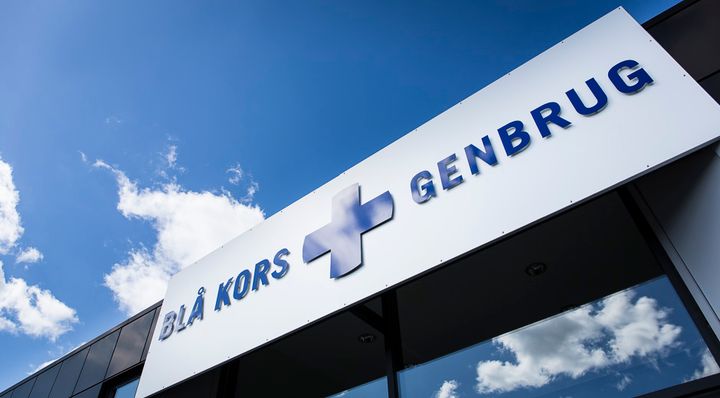 Blå Kors Genbrug i Skagen flytter til "Det gamle posthus" i begyndelsen af marts. Foto: Blå Kors Danmark