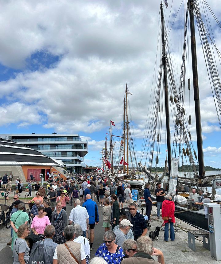 Fyn rundt for bevaringsværdige sejlskibeskibe gæstede i 2024 i Haderslev. Den 20. juli 2026 kommer begivenheden igen til byen.