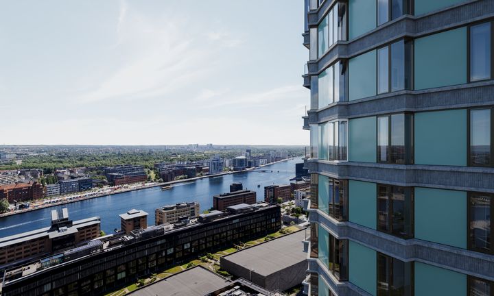 Udsigten fra Postbyen nær Kalvebod Brygge.