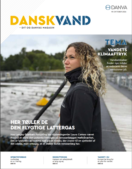Lattergas fra biologiske renseprocesser udgør 39 procent af spildevandsselskabernes samlede indberettede udledning. Metan fra biogasanlæg er en anden væsentlig kilde, kan man læse i det nye nummer af DANSKVAND.
