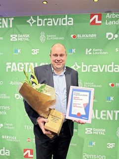 Anders Stig Jensen, låsesmed hos Kemp & Lauritzen.