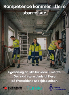 Ligestilling er ikke kun den 8. marts. Der skal være plads til flere på fremtidens arbejdspladser