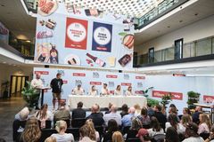 Finalen i Sol over Gudhjem på Coops hovedkontor i Albertslund