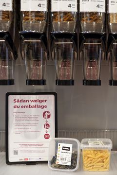 Coop tester nyt løsmarked med genbrugsemballager.