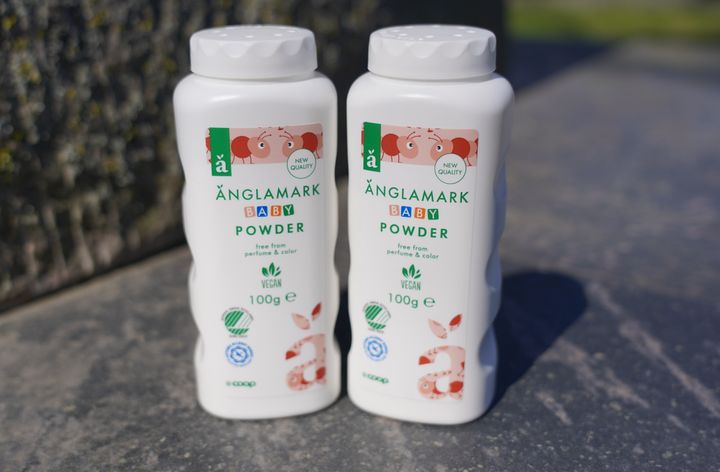 Nyt babypudder fra Änglamark er baseret på majs i stedet for talkum