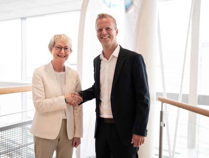 Koncernchef i Lif Ida Sofie Jensen og Administrerende direktør i LMI øger samarbejdet med Signums opkøb