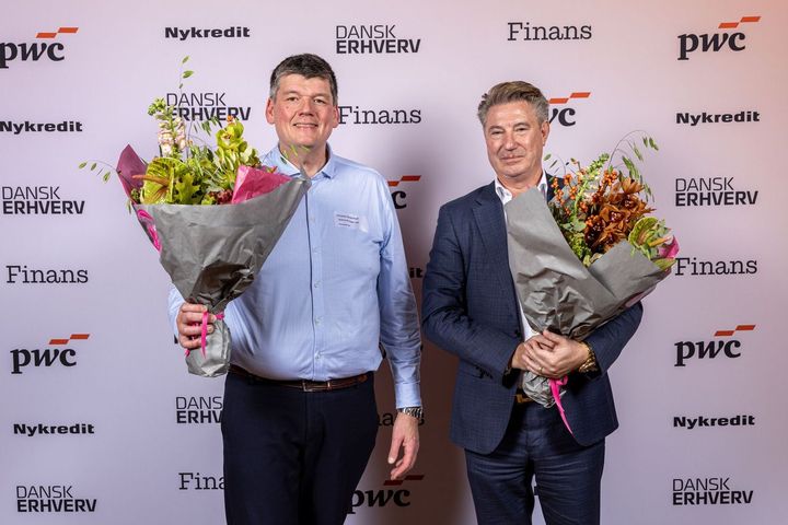 Christian Bodenhoff fra Bodenhoffs Bageri ApS og John Weiste Christensen fra De 5 Stjerner A/S