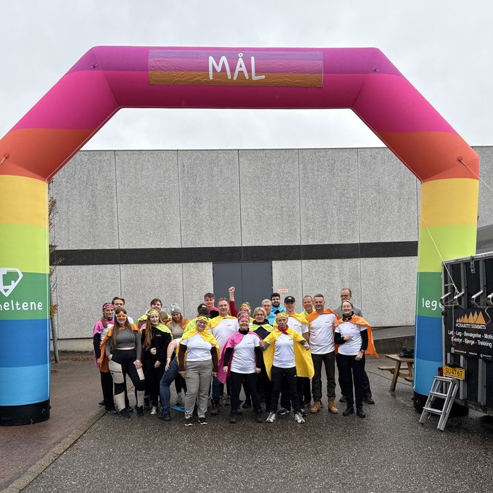 Medarbejdere fra PwC i Trekantområdet til Hero Run i Vejle
