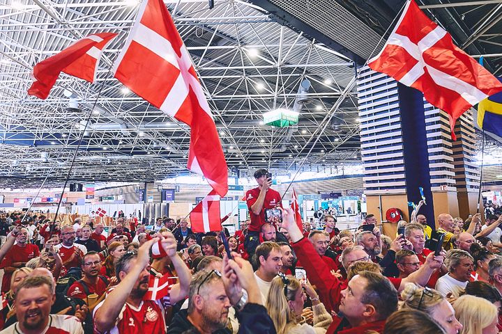 Stemningen ved afslutningen konkurrencerne til WorldSkills Lyon 2024