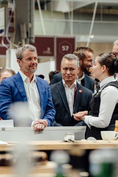 H.M. Kongen møder fagatleten Augusta Lynge til EuroSkills Herning 2025