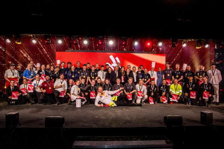 Alle vindere fra seneste DM i Skills i 2024