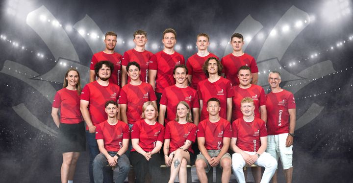 Skillslandsholdet 2026 stiller op ved verdensmesterskaberne i Shanghai. Deltagere plus teamledere Julie Leth og Nicolai Asmussen