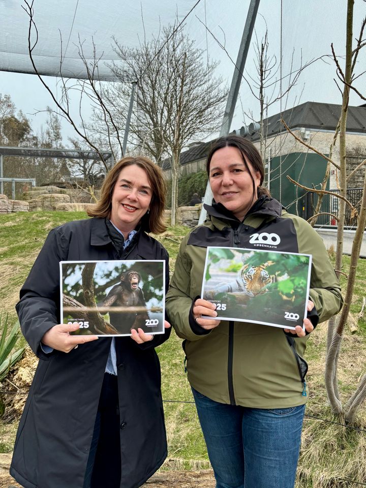 Administrerende direktør Pernille Wendel Mehl (tv) og Bæredygtighedschef Yasemin Phoenix