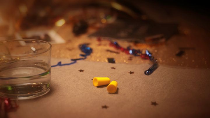 Billede af ørepropper.