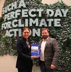 Europaminister Marie Bjerre og AKKC-direktør Nicolaj Holm (1)