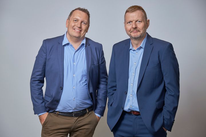 Jesper Holm Kristoffersen og Kristian Voldby Olsen