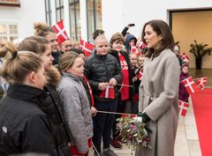 Dronningen til åbningen af Liljeborg Julemærkehjem 2018