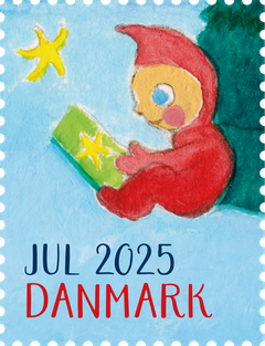 Udsnit at Julemærket 2025.