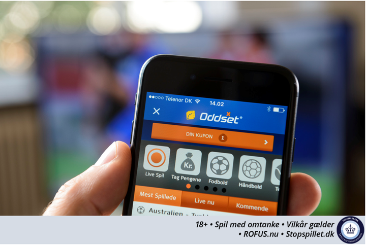 Danske Spil giver kunderne en ny mulighed på Oddset: At spille på om Danmark vinder, og ikke kun med hvor mange mål...