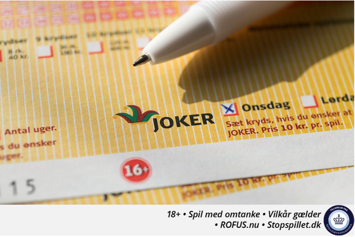 Man kan købe Joker med, når man spiller Lotto, Vikinglotto eller Eurojackpot - og det kan af og til godt betale sig.