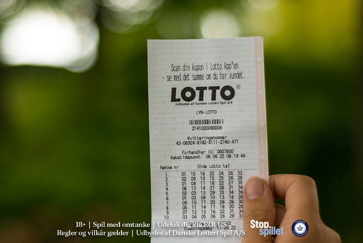 Lotto kan også spilles hos boghandleren...