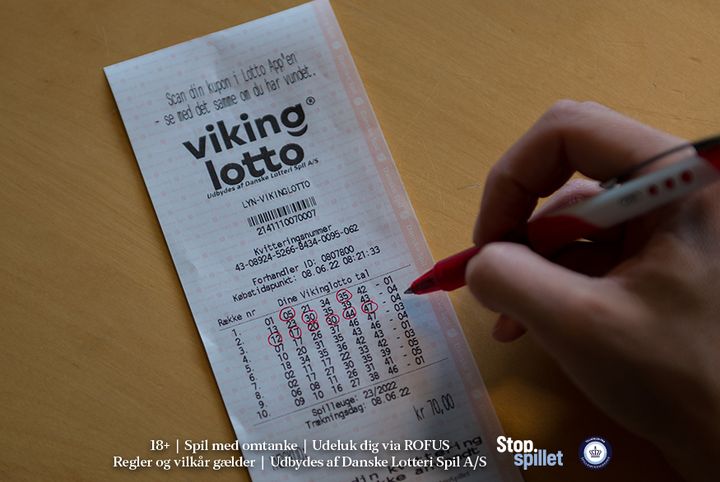 En dansker har vundet over 14 mio. kr. i Vikinglotto.