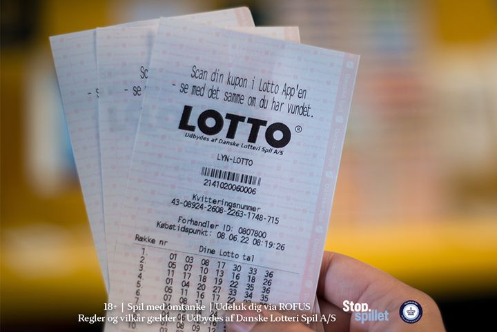 En kupon i Lotto - den kan lige veksles til en flybillet til Asien..