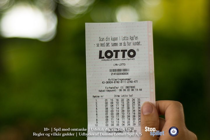Lotto fra Danske Spil.