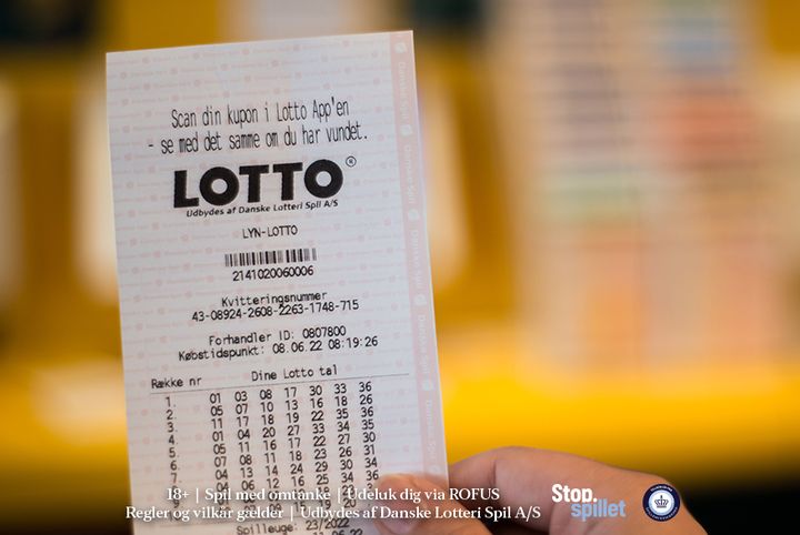 Man bestemmer selv, hvornår man vil tjekke, om man har vundet i Lotto.