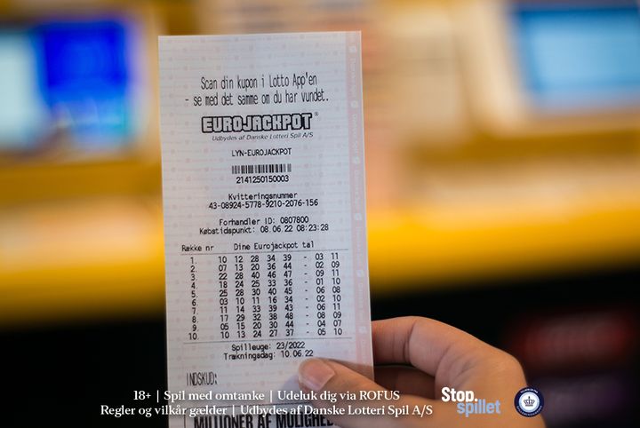 Der er hele 578 millioner i puljen i Eurojackpot i aften.
