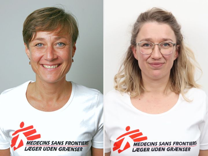 Kamma Skaarup og Mie Terkelsen er Læger uden Grænsers danske modtagere af dette års Florence Nightingale-medaljer.