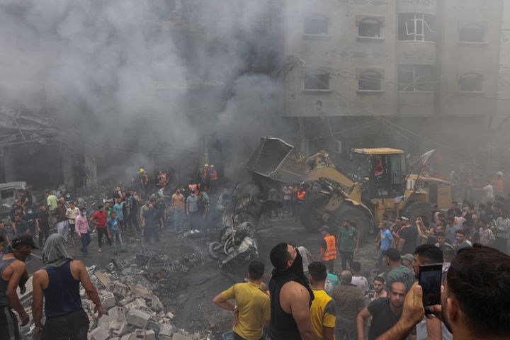 Siden eskaleringen af konflikten 7. oktober 2023 er mange bygninger blevet ødelagt i Gaza, og det strømmer ind med patienter på hospitalerne.