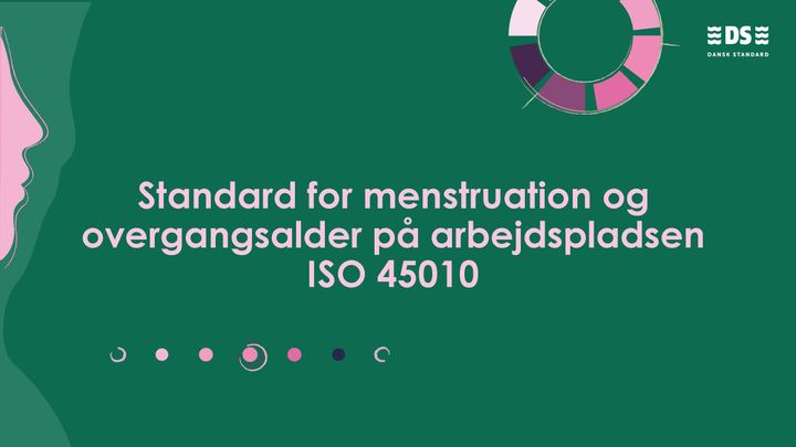 Standard for menstruation og overgangsalder på arbejdspladsen